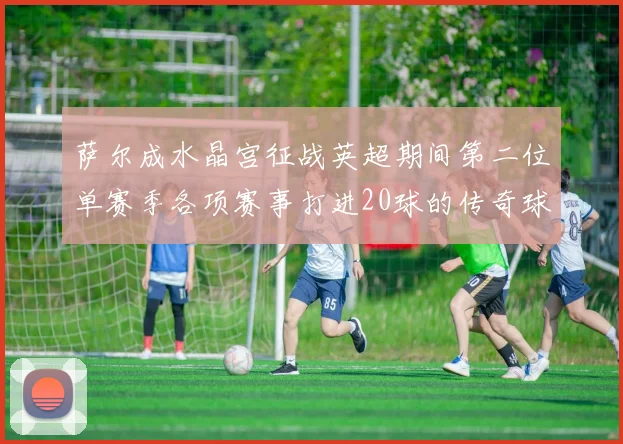 萨尔成水晶宫征战英超期间第二位单赛季各项赛事打进20球的传奇球员