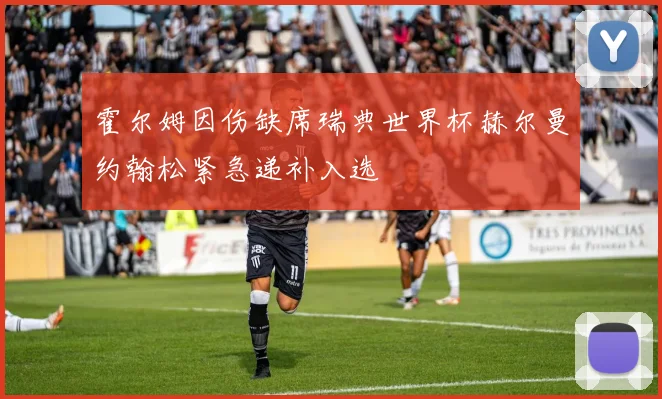 霍尔姆因伤缺席瑞典世界杯赫尔曼约翰松紧急递补入选